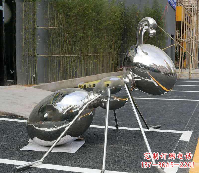 辽阳不锈钢蚂蚁雕塑 