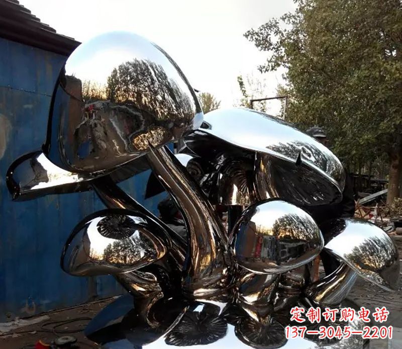 辽阳不锈钢蘑菇雕塑令人惊叹的自然之美