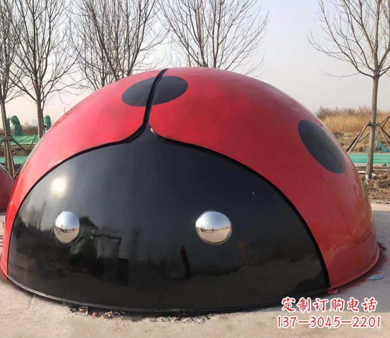 辽阳不锈钢瓢虫雕塑