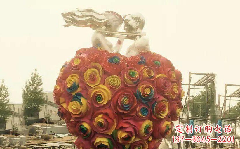 辽阳不锈钢情侣结婚雕塑