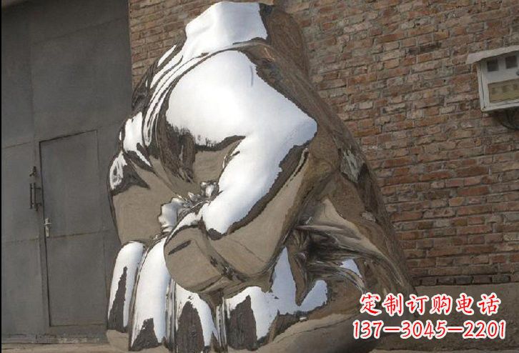 辽阳不锈钢拳头雕塑