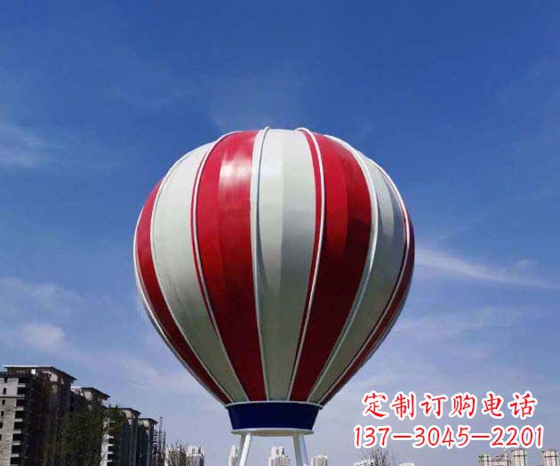 辽阳不锈钢热气球景观雕塑