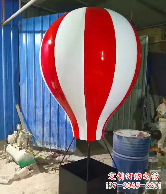 辽阳新题目美丽的不锈钢气球雕塑