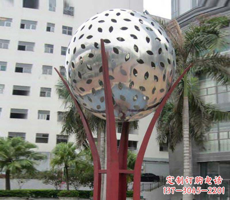 辽阳镂空树叶雕塑——给校园景观增添灵动之美
