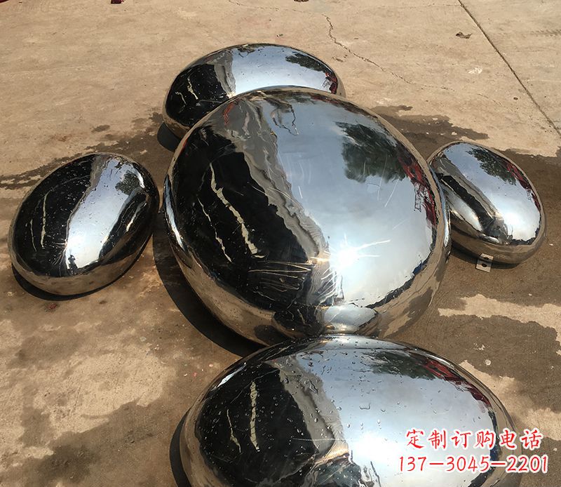 辽阳不锈钢水滴抽象雕塑