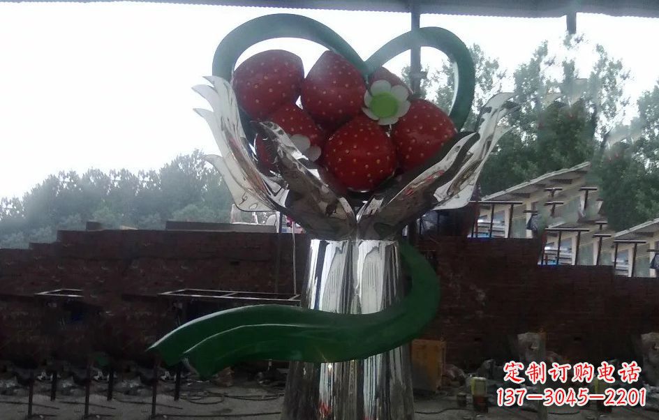 辽阳不锈钢水果雕塑精美绝伦