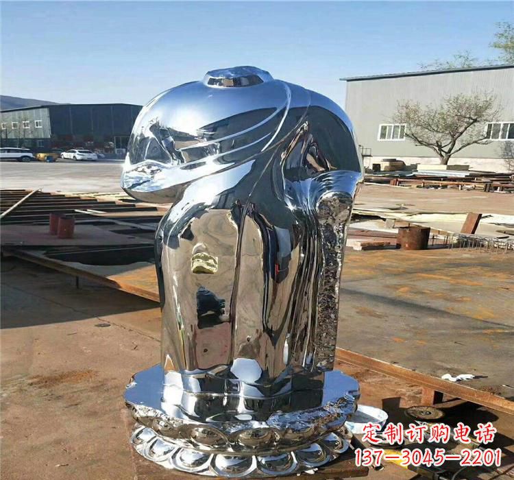辽阳不锈钢太湖石雕塑