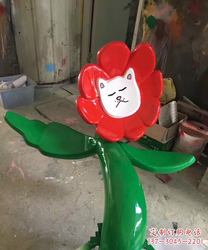 辽阳不锈钢太阳花景观装饰雕塑