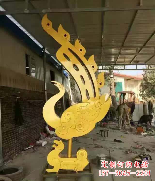 辽阳不锈钢铁艺凤凰雕塑