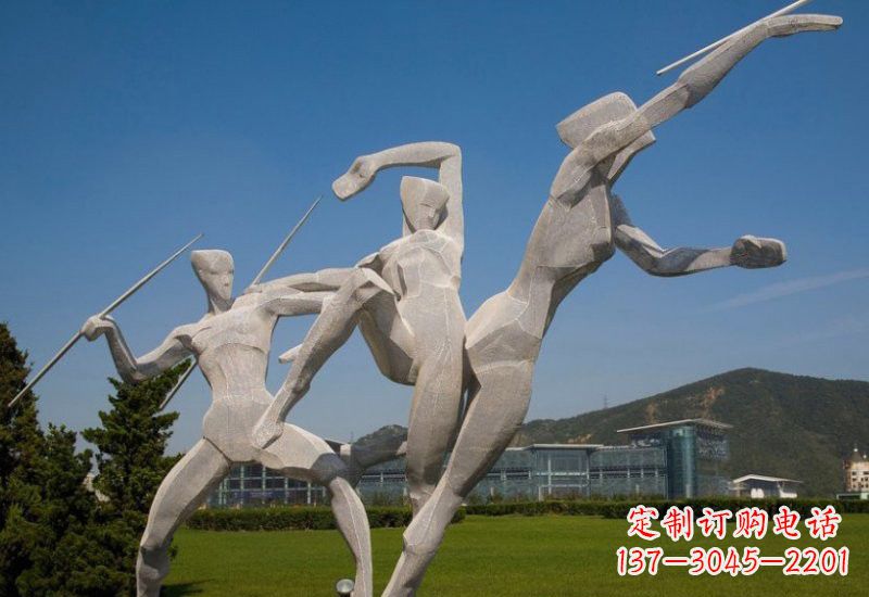 辽阳不锈钢标枪雕塑象征勇气和力量