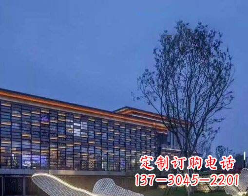 辽阳不锈钢网状蝴蝶雕塑——精美而优雅
