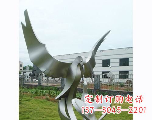 辽阳面世的不锈钢动物雕塑