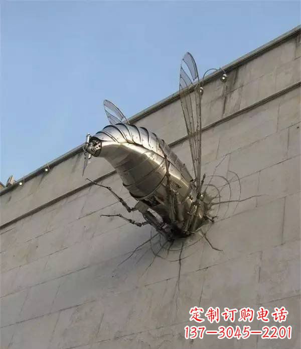 辽阳美丽的不锈钢无头动物雕塑
