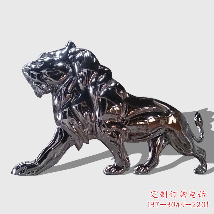 辽阳不锈钢西洋狮子雕塑