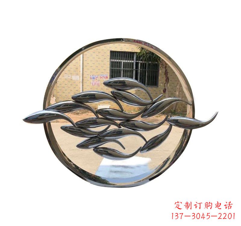 辽阳不锈钢圆环雕塑精美完美的艺术之作