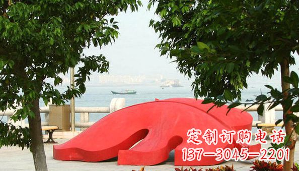 辽阳不锈钢一片树叶雕塑