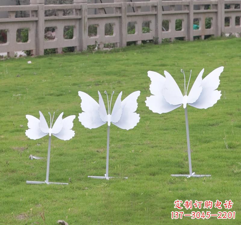 辽阳不锈钢艺术之美蝴蝶雕塑