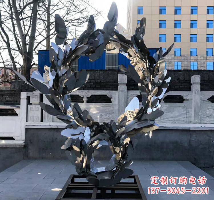辽阳不锈钢蝴蝶之美——不锈钢艺术蝴蝶景观雕塑