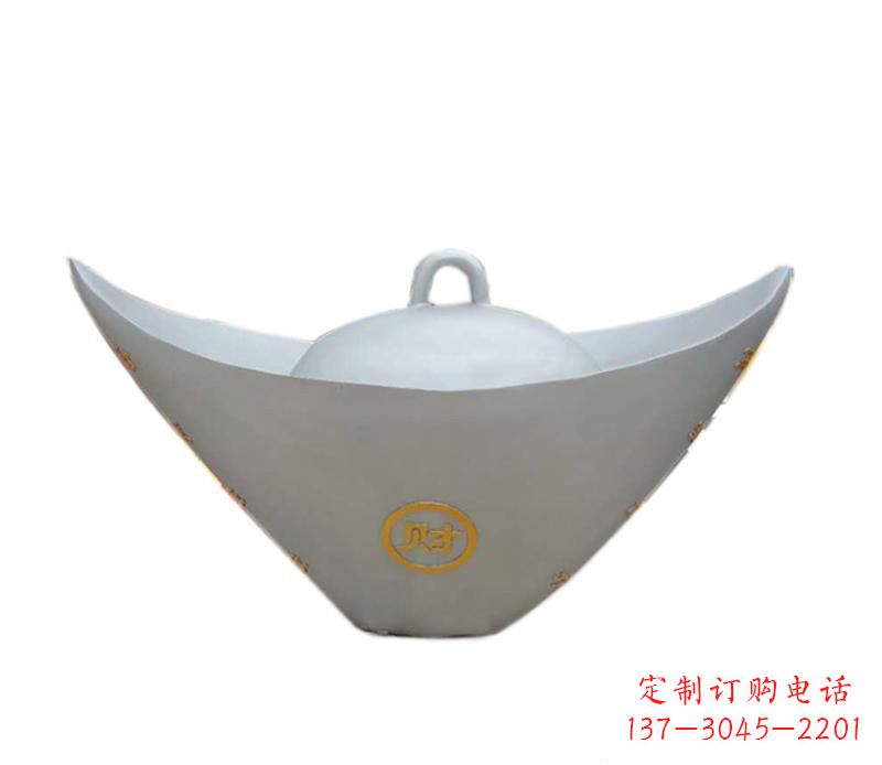 辽阳非凡的不锈钢元宝雕塑