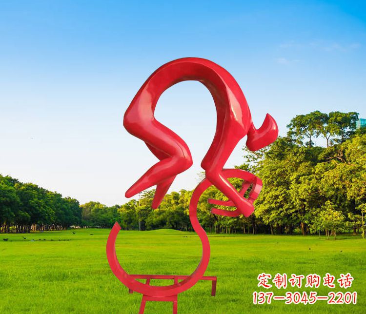 辽阳不锈钢自行车雕塑精致美观的园林装置