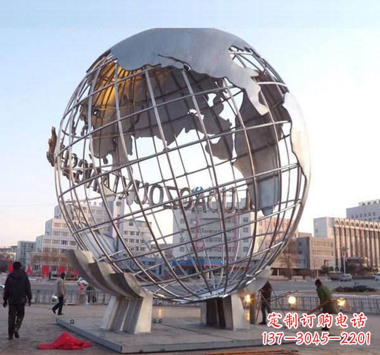 辽阳不锈钢地球仪雕塑一座充满美丽与灵性的艺术品