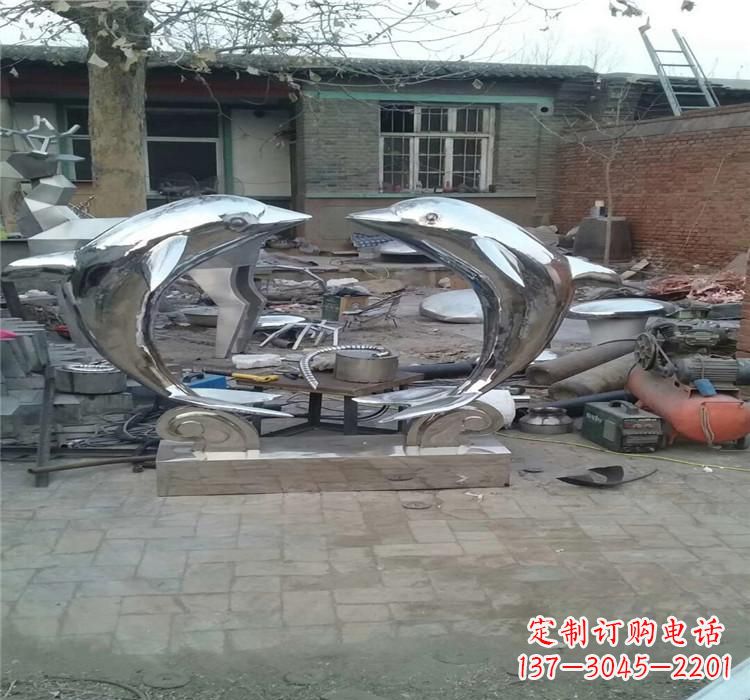辽阳不锈钢海豚雕塑——精美之选