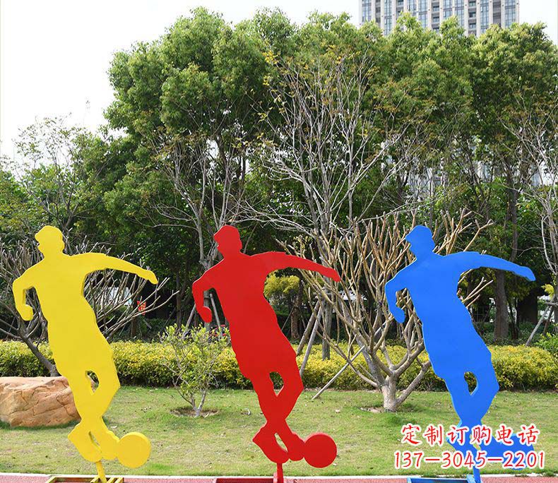 辽阳不锈钢足球雕塑激发运动激情