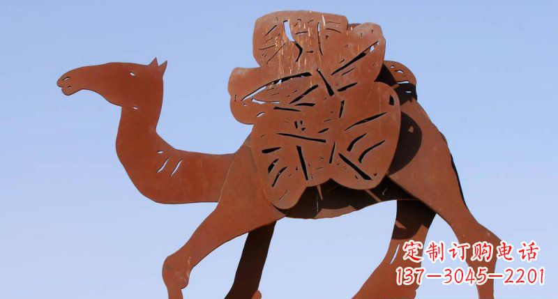 辽阳不锈钢骆驼雕塑令人惊叹的艺术精品