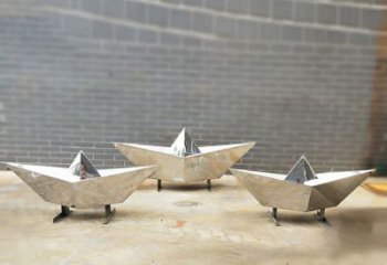 辽阳不锈钢元宝雕塑精致的艺术品