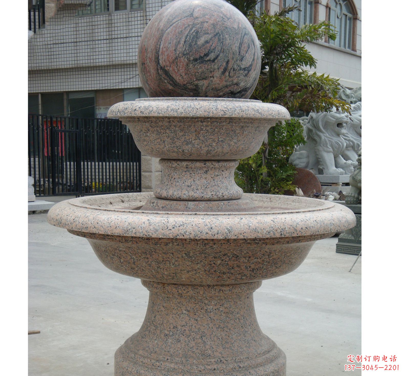 辽阳财源滚滚之风水球雕塑