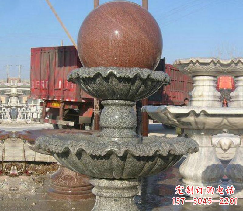 辽阳风水球雕塑家庭财富的灵魂寄托