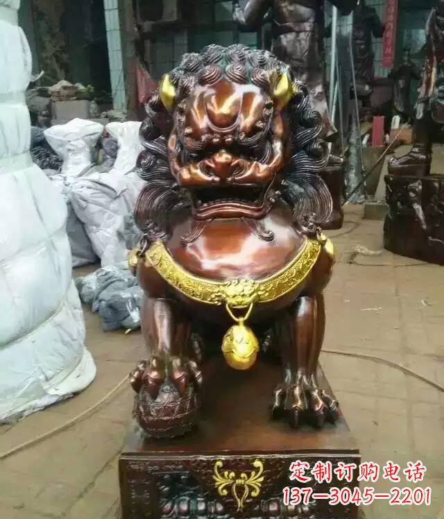 辽阳狮子铜雕——一件传承着历史沉淀的艺术品