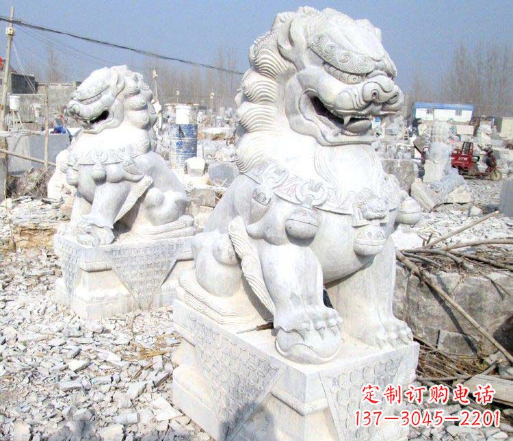 辽阳狮子雕塑一种神圣而古老的艺术