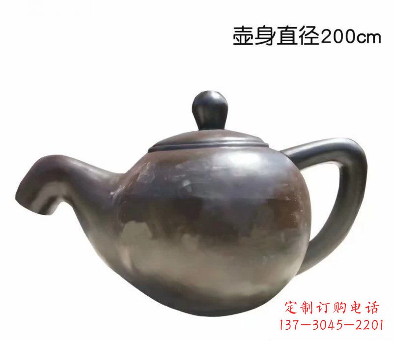 辽阳青铜茶壶雕塑——彰显传统文化的艺术精髓