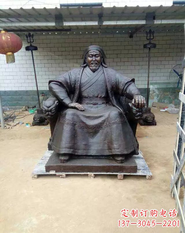 辽阳成吉思汗永垂不朽的英雄