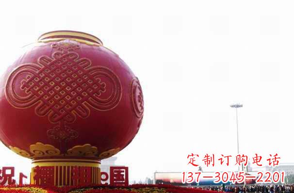 辽阳不锈钢灯笼雕塑——美丽城市的艺术装饰