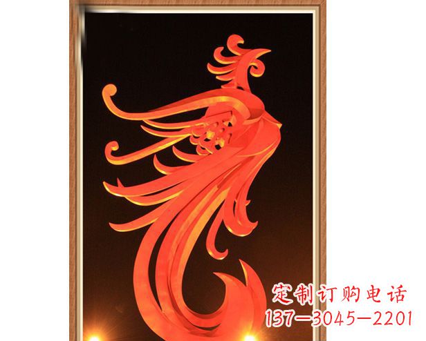 辽阳不锈钢凤凰雕塑美丽与传统的完美结合