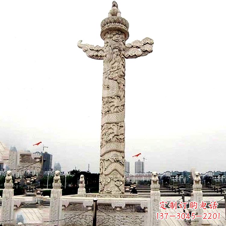 辽阳雕刻“华表”,见证城市文化
