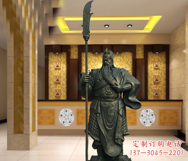 辽阳关公雕塑——传承弘扬中华文化