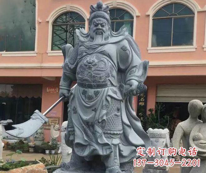辽阳神秘的关公石雕