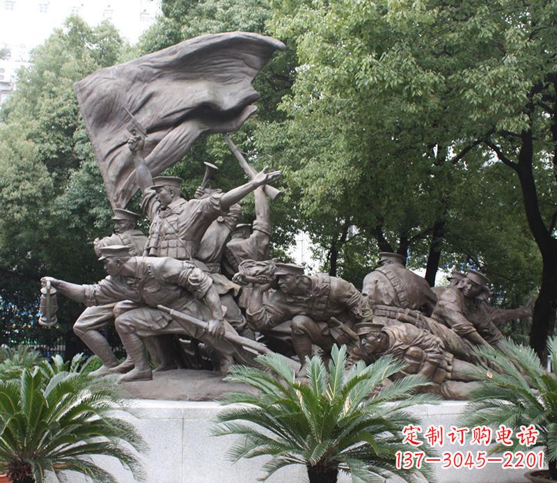 辽阳革命战士的荣耀——铜雕的艺术之美