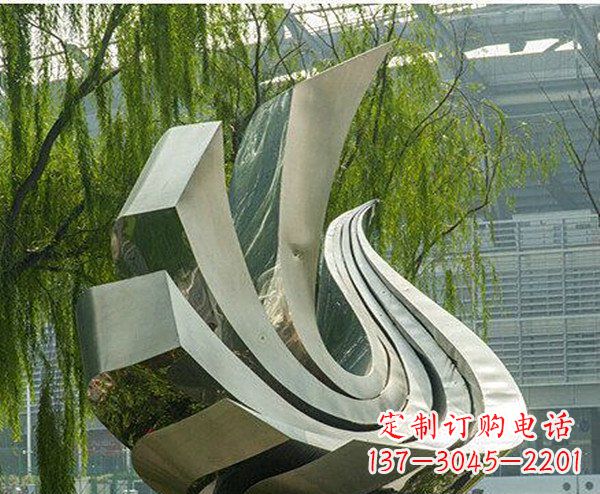 辽阳鸽子雕塑以不锈钢作为材料的动物雕塑