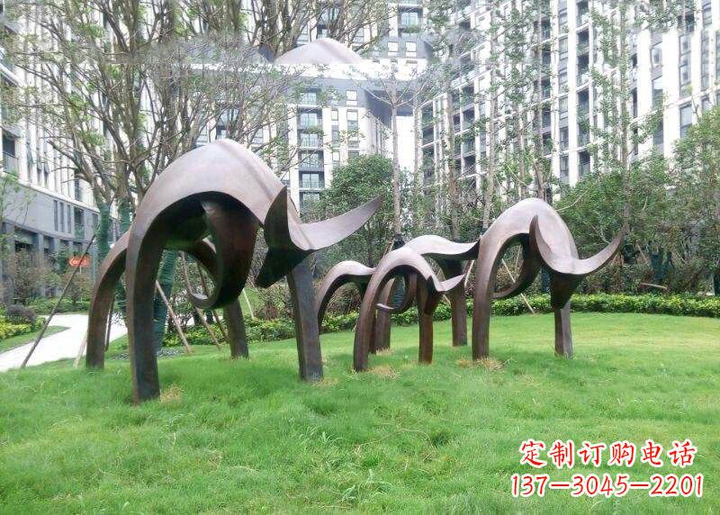 辽阳精致美观的动物雕塑