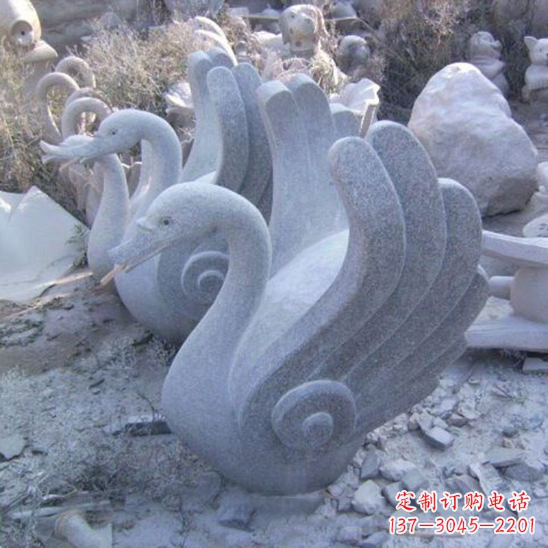 辽阳精美天鹅雕塑