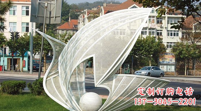 辽阳天鹅雕塑精美的艺术瑰宝