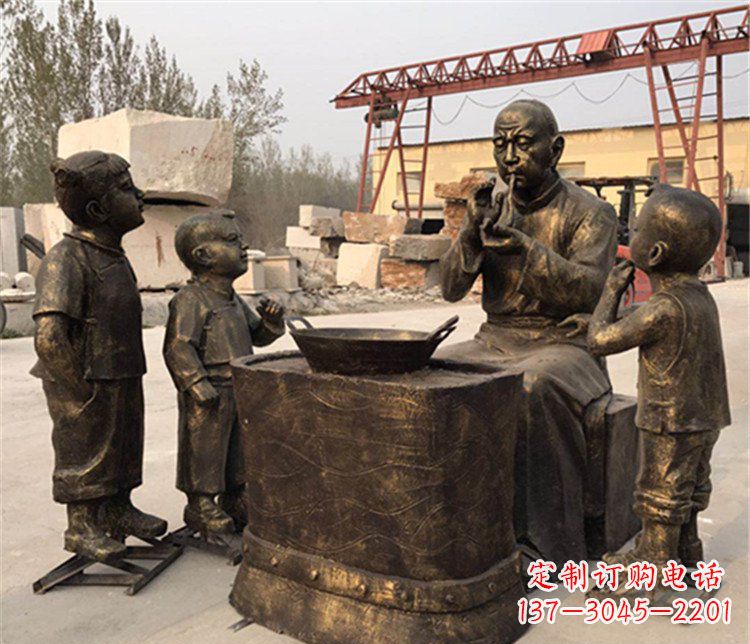 辽阳糖果人雕塑想象力与艺术的结合