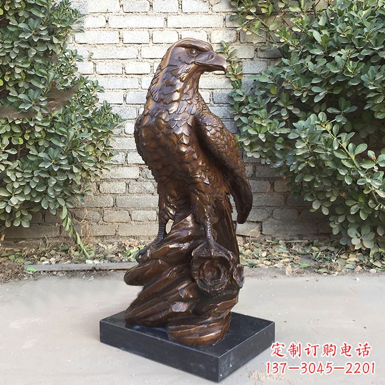辽阳纯铜铸造老鹰雕塑