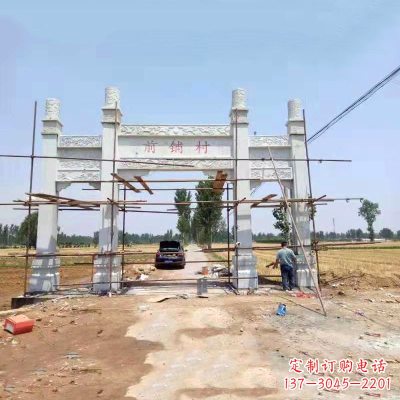 辽阳古老传统——牌坊雕塑