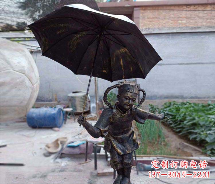 辽阳儿童雕塑传承文化之美