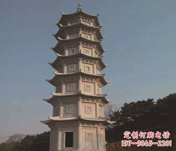 辽阳宝塔雕塑大理石的艺术精品